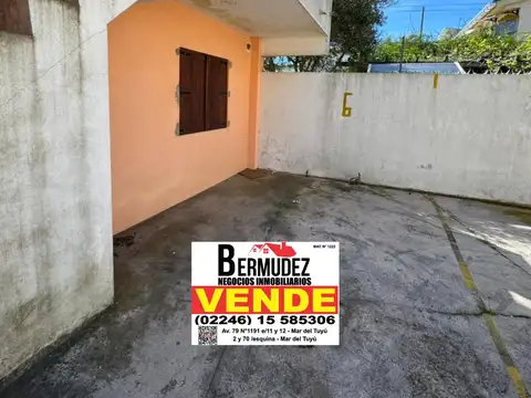 Venta Depto Tipo Casa 3 Ambientes Calle 57 Entre 1 Y Playa Mar Del Tuyu