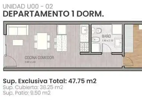 Departamento en Venta Apto profesional