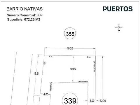 Terreno en Venta de 672,0 m2