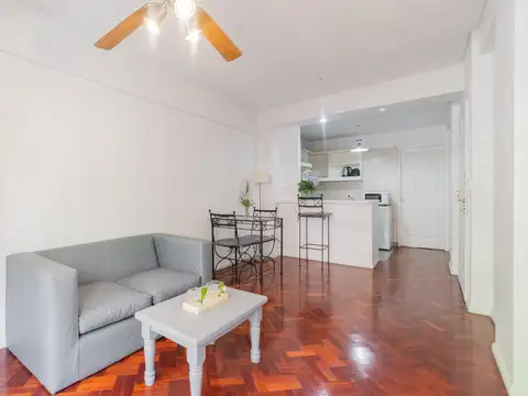 Departamento 2 ambientes con 1 baño
