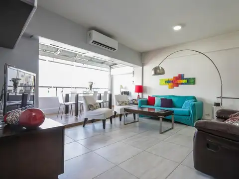 Impecable dos ambientes con dependencia y balcon terraza