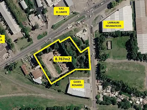 Terreno Industrial / Comercial en Pérez