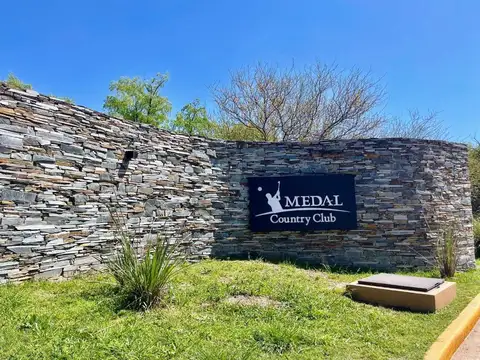 VENTA LOTE PILAR MEDAL COUNTRY CLUB RUTA 34