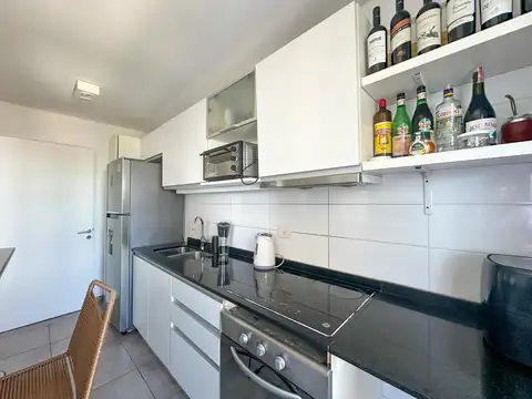 Departamento 2 ambientes con 2 baños