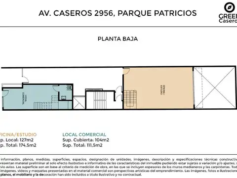Caseros al 2900
