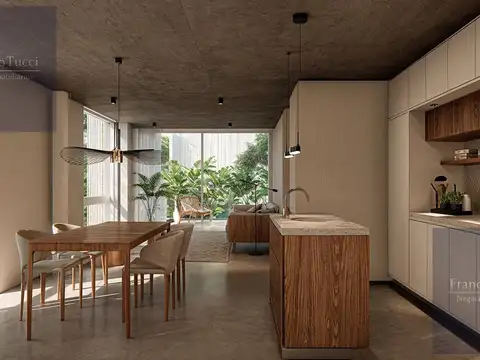 Departamento 3 ambientes con 2 baños
