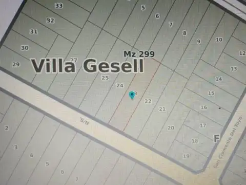 VENTA LOTE VILLA GESELL