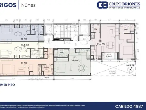 Departamento en Venta de 1 dormitorio