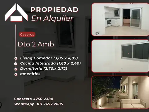 Departamento 2 Ambientes