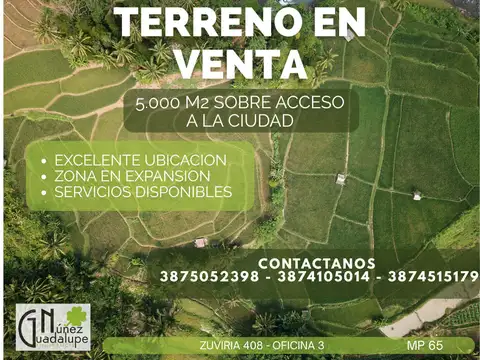 Terreno en venta en Salta