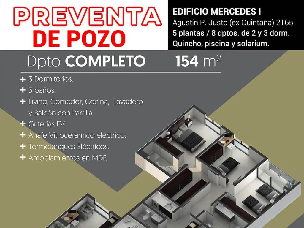 Edificio Mercedes I - Entrega Noviembre 2023