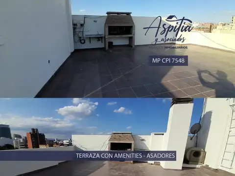 Departamento 2 ambientes con 1 baño