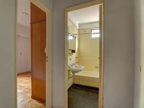 Departamento 2 ambientes con 1 baño