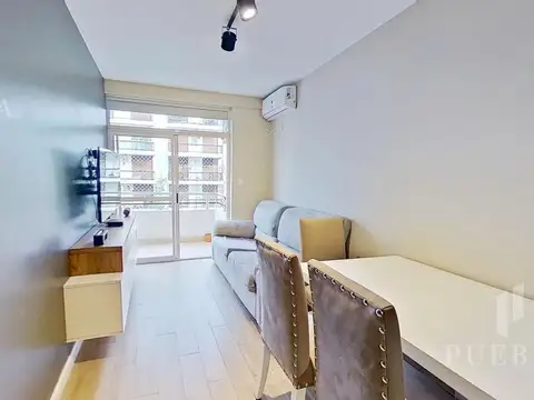 VENTA DEPARTAMENTO 2 AMBIENTES EN BELGRANO CON BALCON CORRIDO- APTO CREDITO.