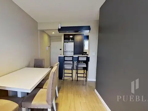 Departamento 2 ambientes con 1 baño