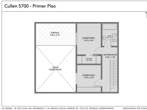 Depto Tipo Casa en Venta al Noreste