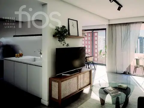 Oficina 2 ambientes con 2 baños
