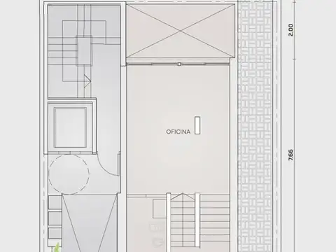 VENTA OFICINA DUPLEX A ESTRENAR EN ZONA RIO - PAQUE ESPAÑA