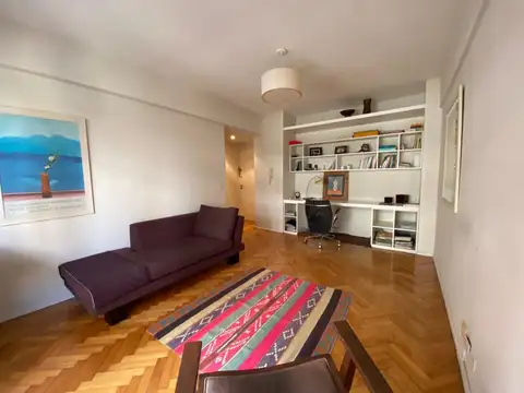 Departamento en Alquiler, Monoambiente con Balcón - Barrio Las Cañitas, Palermo