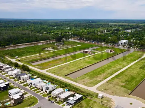 Venta de lote terreno al agua salida al rio directa - Barrio Nautico Villanueva Nordelta Tigre