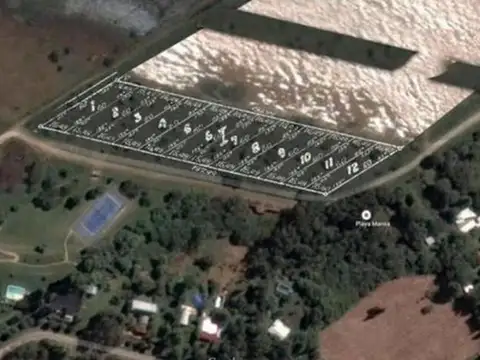 VENTA LOTE EN PLAYA MANZA ARROYO SECO