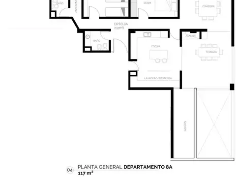 Departamento en Alquiler de 2 dormitorios