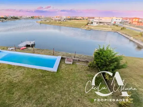 Casa a la laguna San Sebastián, muelle propio – USD 259.000