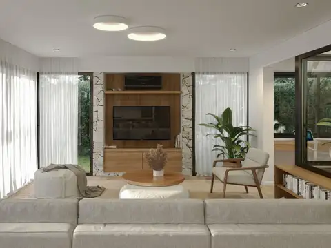 Casa 4 ambientes con 2 baños