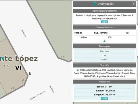 VENTA LOTE ZONA INDUSTRIAL OLIVOS