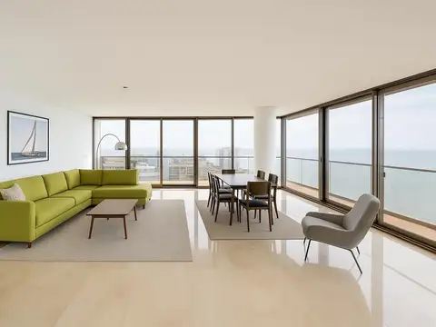 Venta Penthouse Maral Explanada | Piso 19 en Torres Pelli | 3 Suites   Dependencia | Vistas Totales