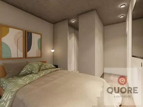 Departamento 2 ambientes con 1 baño