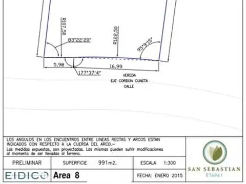 San Sebastian, Area 100