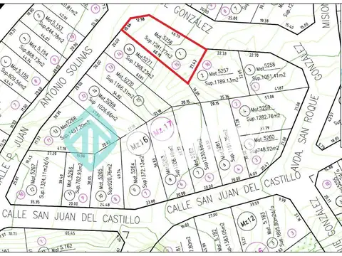 TERRENO / LOTE EN VENTA - 1282m2 - LA MISIÓN - SALTA