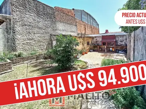 Venta PH al fondo 4 Ambientes con 2 patios