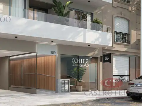 Excelente Monoambiente a Estrenar con Gran Terraza al Frente – Lambaré 889