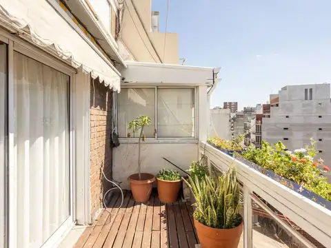 Venta dpto 3 amb  balcón parrila cochera Recoleta