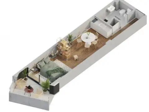 Departamento en Venta de 2 dormitorios