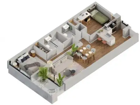 Departamento en Venta en Palermo, USD 208.800