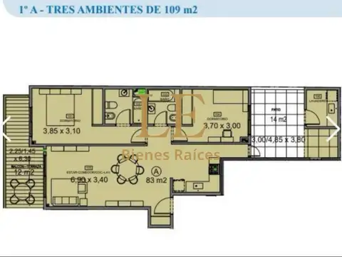Departamento en Venta Apto profesional