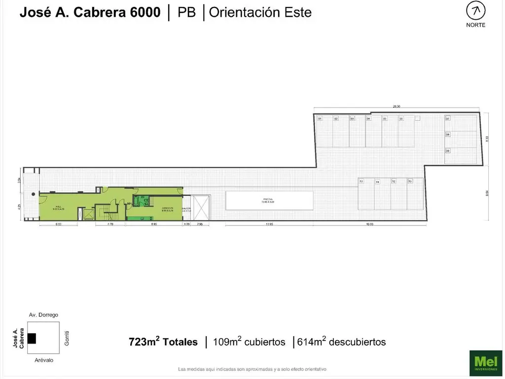 Cabrera 6055 de 36 Unidades en Palermo