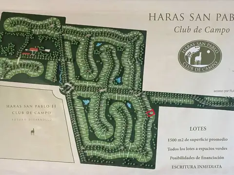 VENTA LOTE HARAS SAN PABLO GRAL.RODRIGUEZ