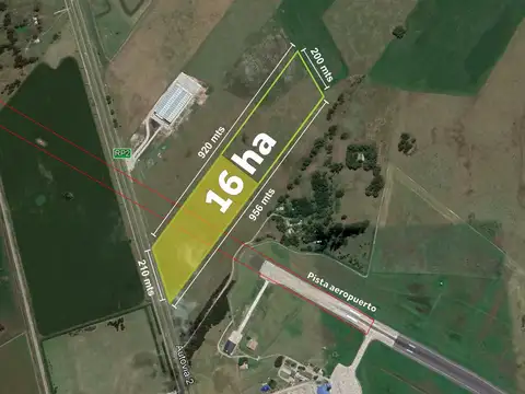 Mar del Plata - 16 has sobre Autovia 2. Ideal desarrollo.