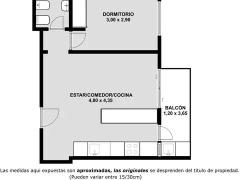 Departamento en Venta en Villa General Mitre, USD 99.000