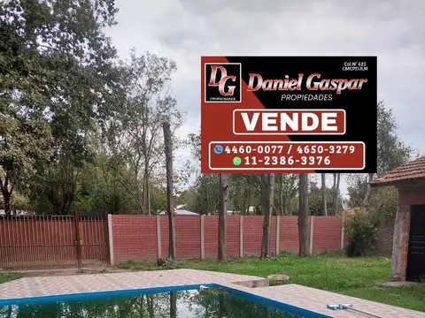 VENTA – CASA QUINTA 3 AMBIENTES – IDEAL FAMILIAS