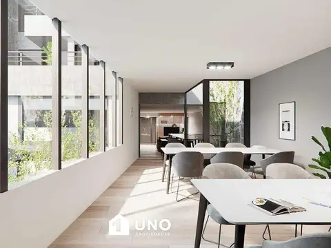 Departamento Monoambiente con 1 baño
