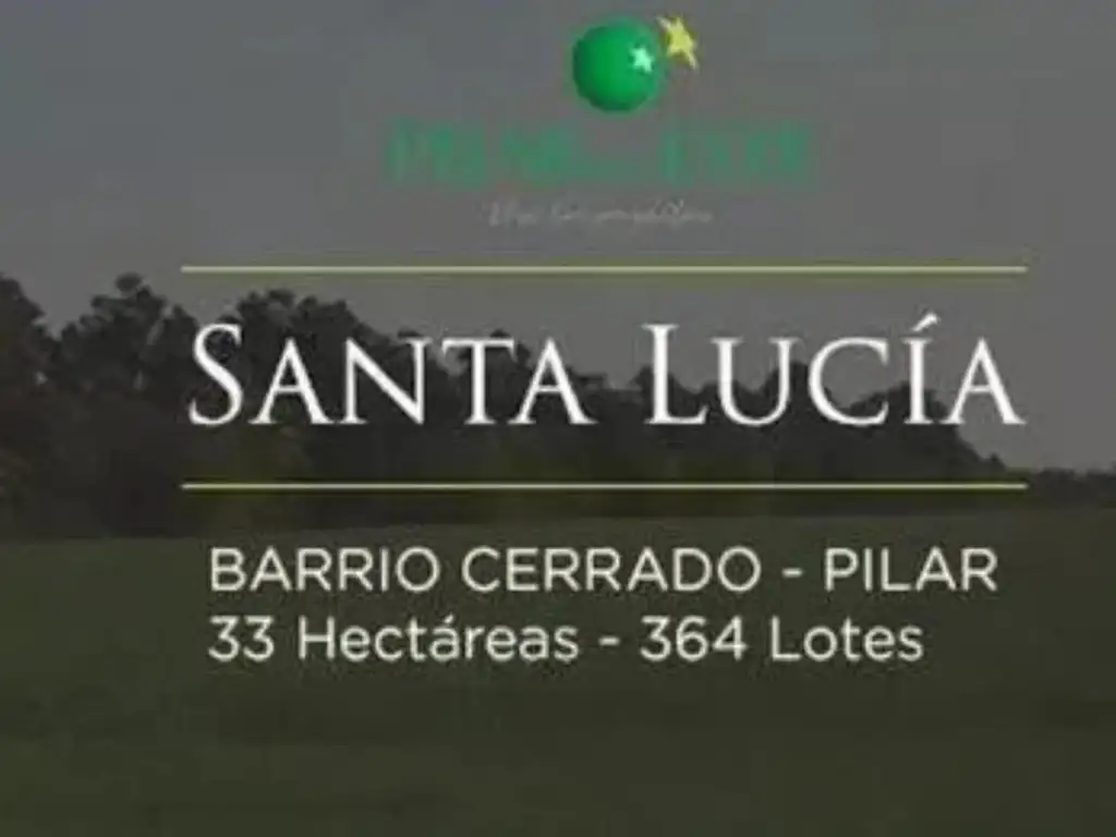 Terreno en Venta en Pilar del Este - Santa Lucia