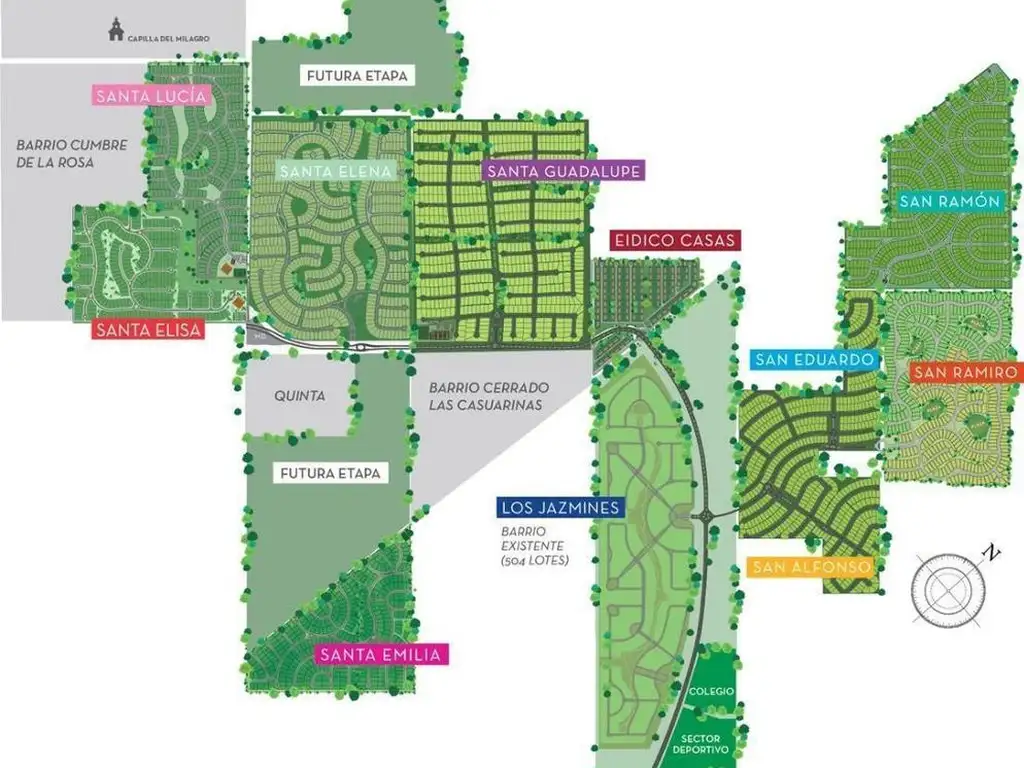 Mrb. Lote Interno En Barrio Santa Lucia. Pilar Del