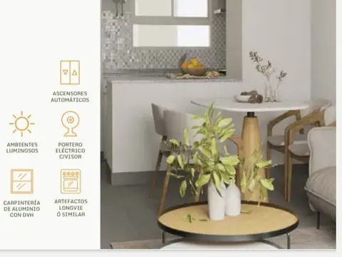 Departamento en Venta de 1 dormitorio