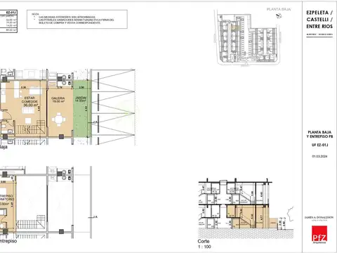 Departamento en Venta de 2 ambientes