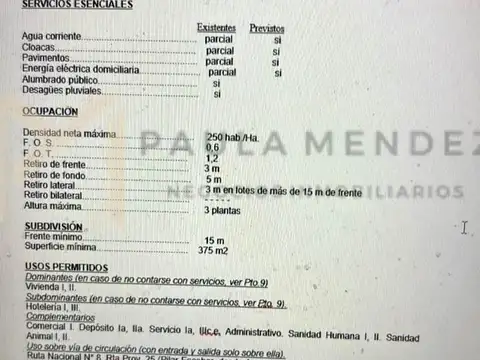 Terreno en Venta en Villa Rosa, USD 340.000